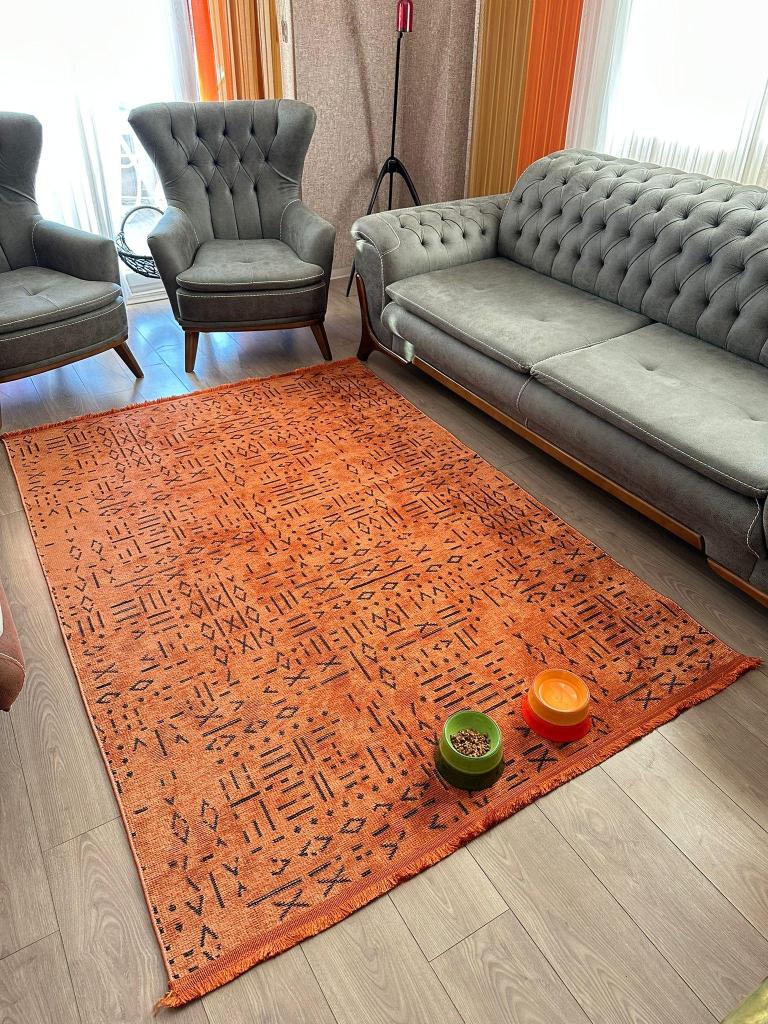 Kiremit%20Çivi%20Desenli%20Şönil%20Kilim